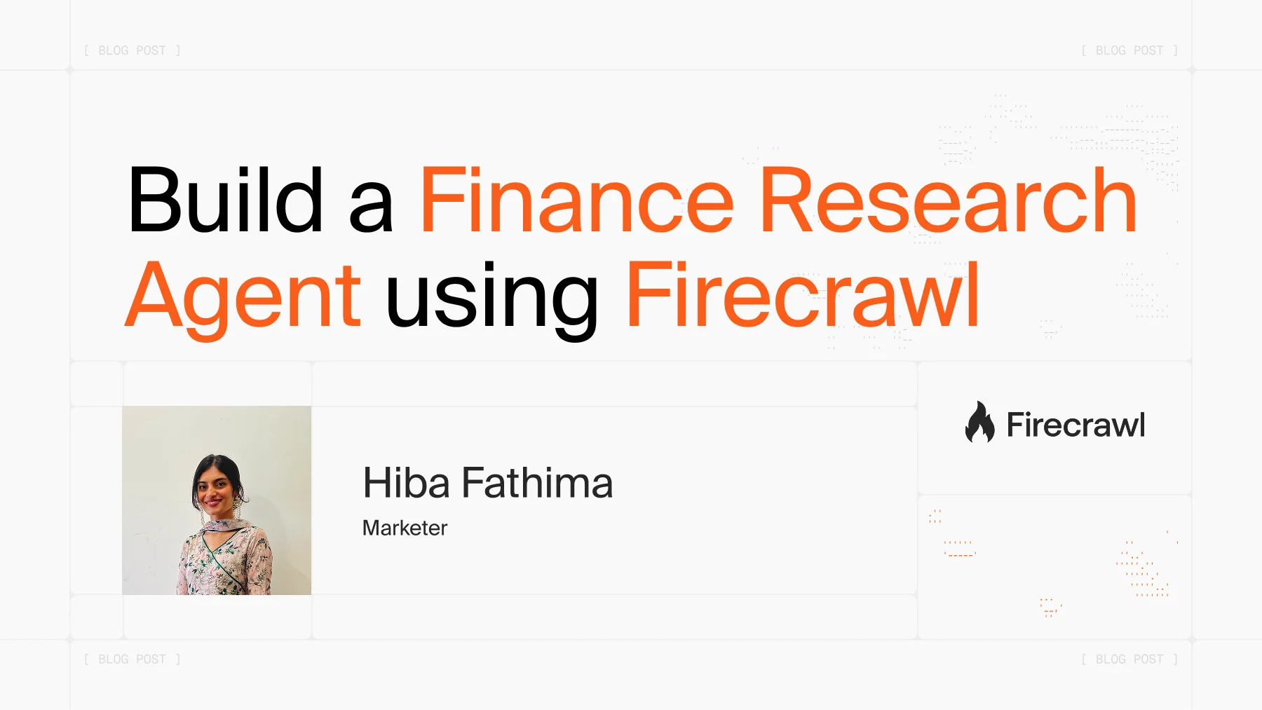 Build a Finance Research Agent with Live Web Search + Scraping Using Firecrawl