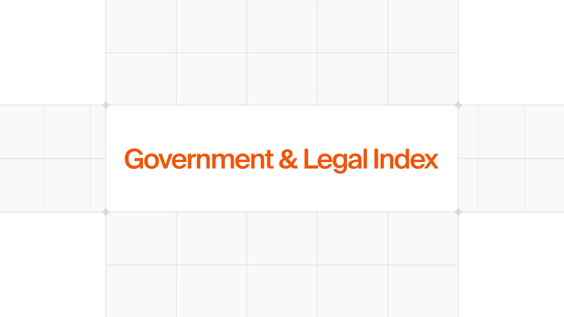 Introducing the free Government & Legal Index for ChatGPT and Claude