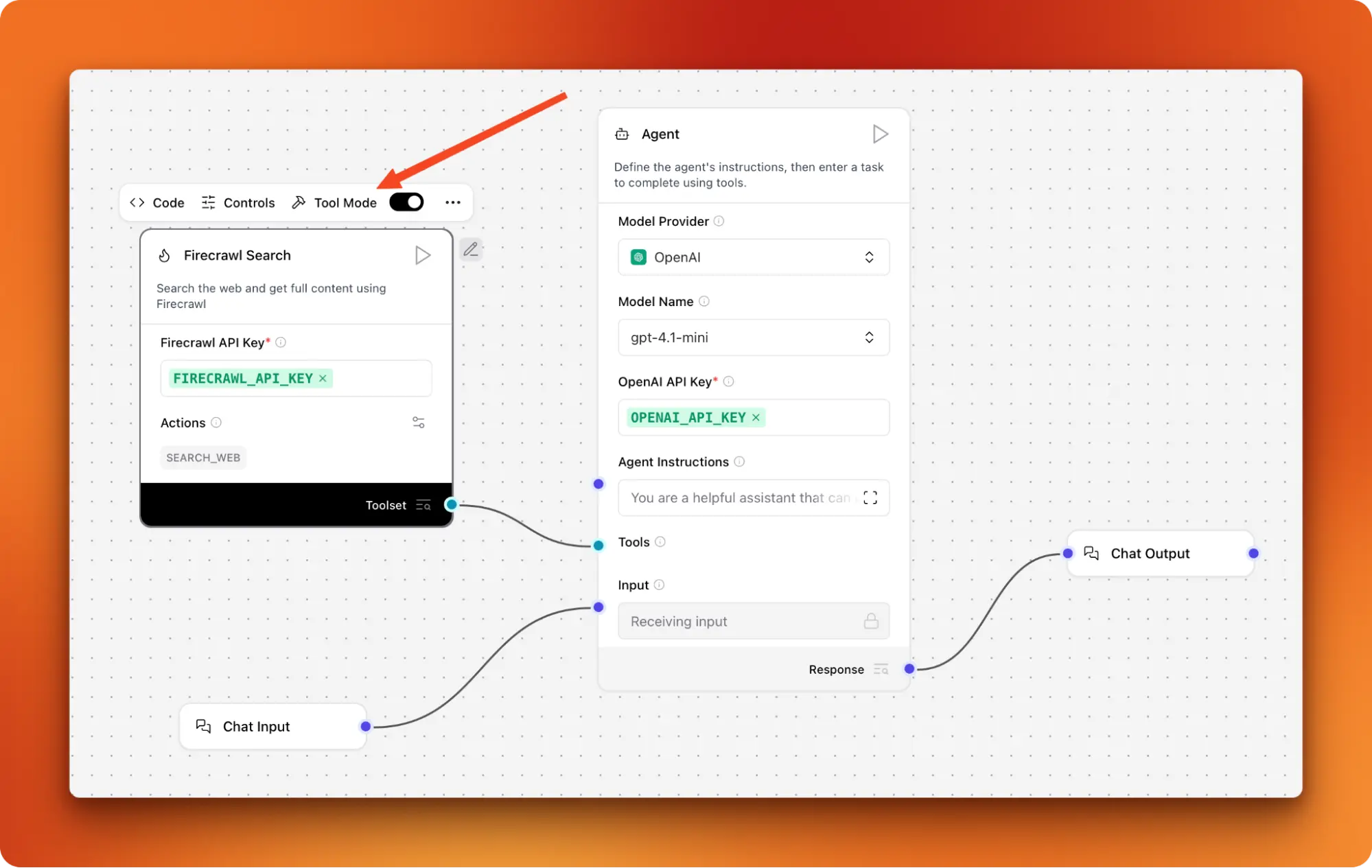 Building Production-Ready AI Apps with LangFlow workflow