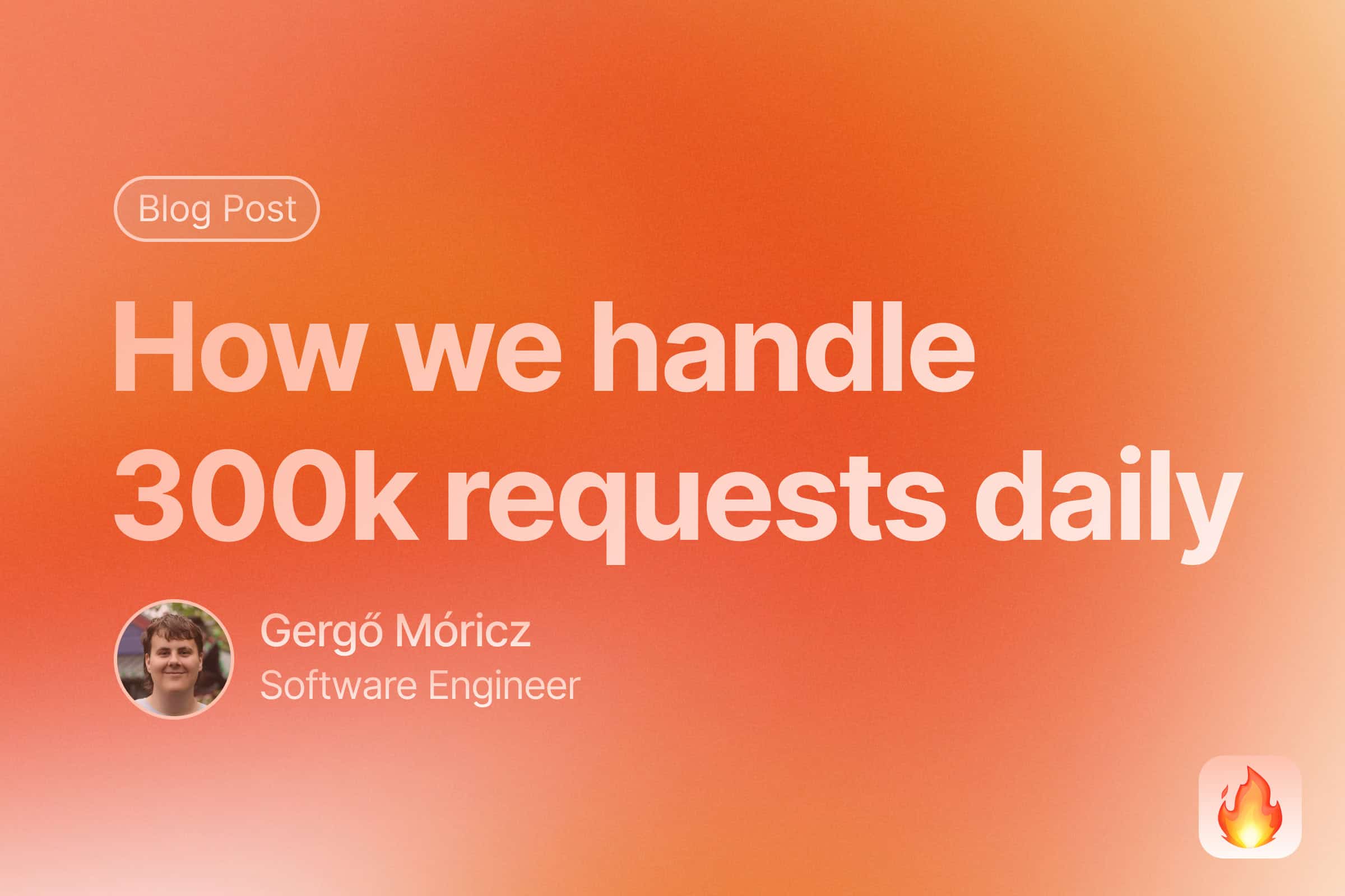 Handling 300k requests per day: an adventure in scaling