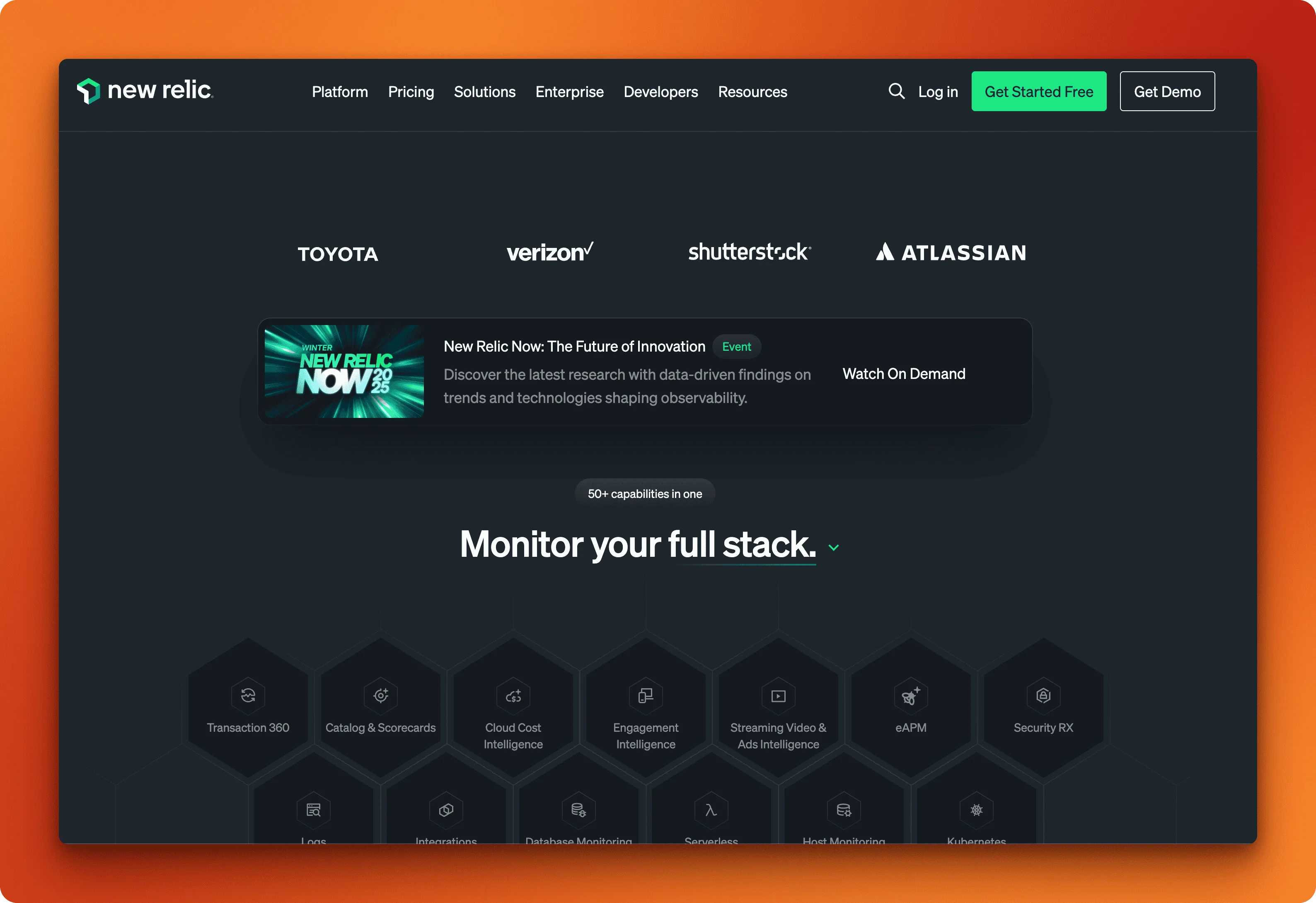 New Relic AI Monitoring with agentic AI visibility and service maps