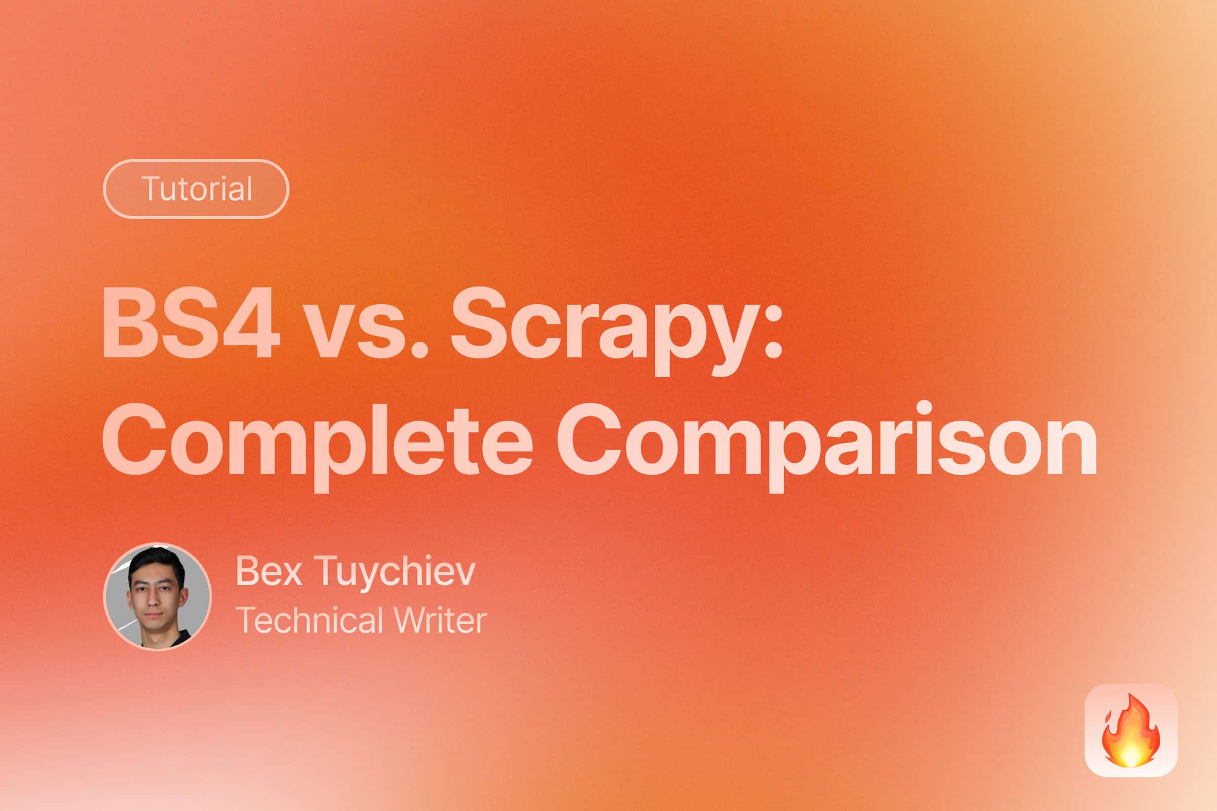 BeautifulSoup4 vs. Scrapy - A Comprehensive Comparison for Web Scraping in Python image