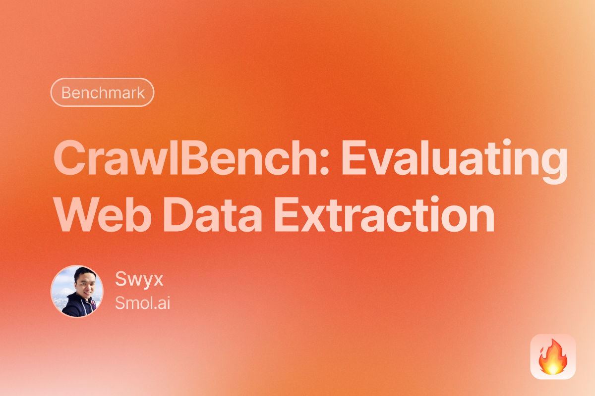 Evaluating Web Data Extraction with CrawlBench image