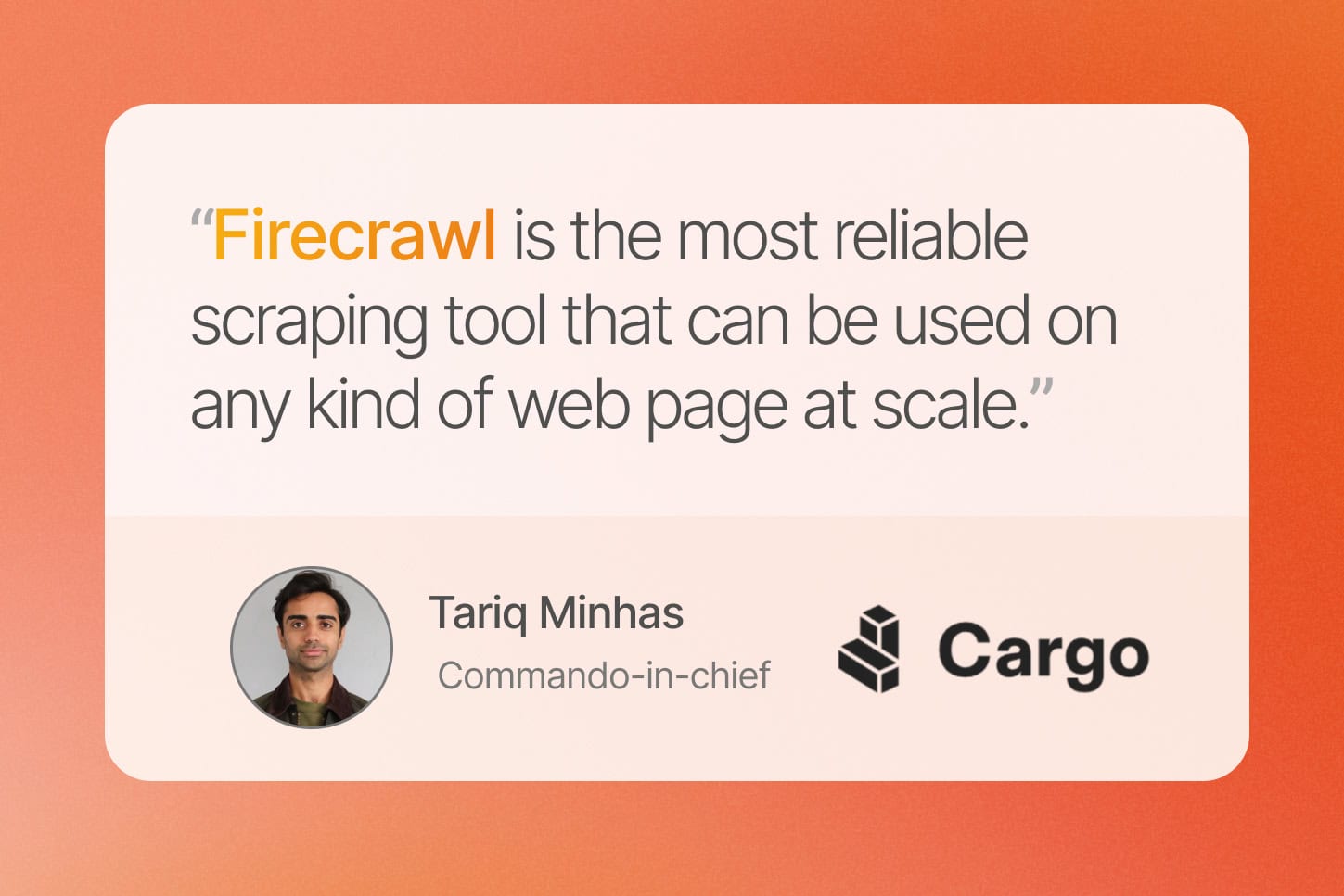 How Cargo Empowers GTM Teams with Firecrawl