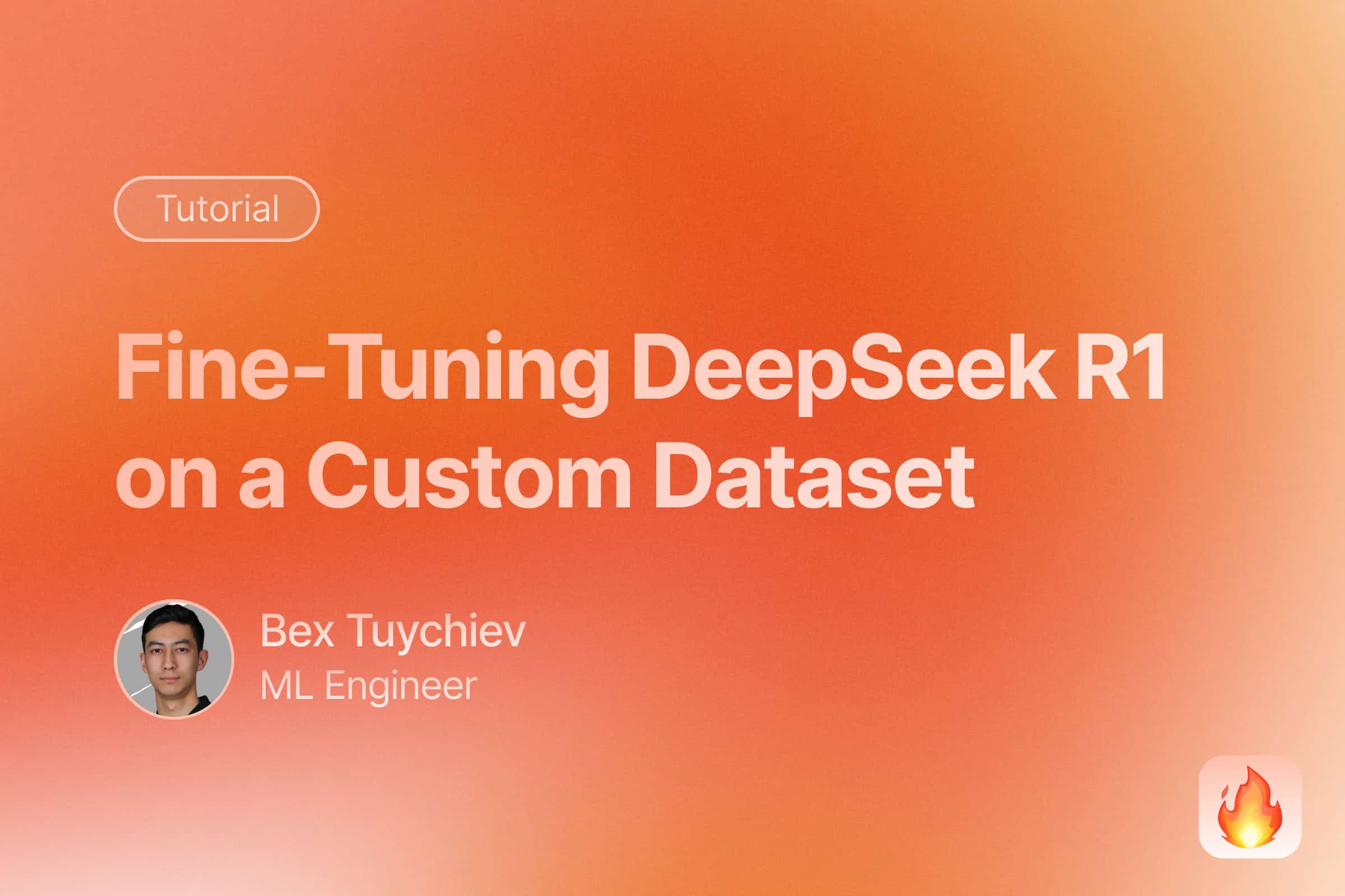 Fine-tuning DeepSeek R1 on a Custom Instructions Dataset