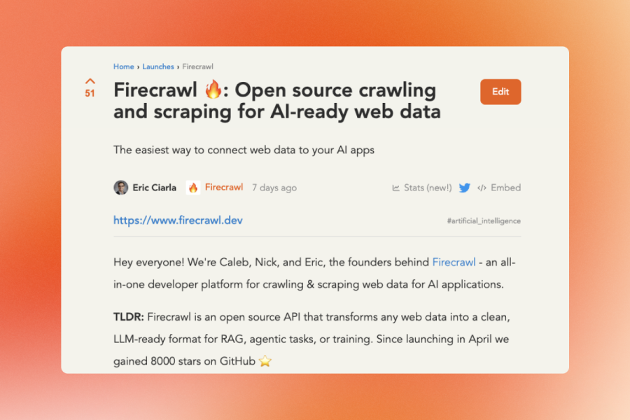 Firecrawl July 2024 Updates