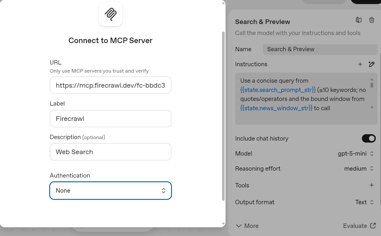 Search & Preview (Agent)