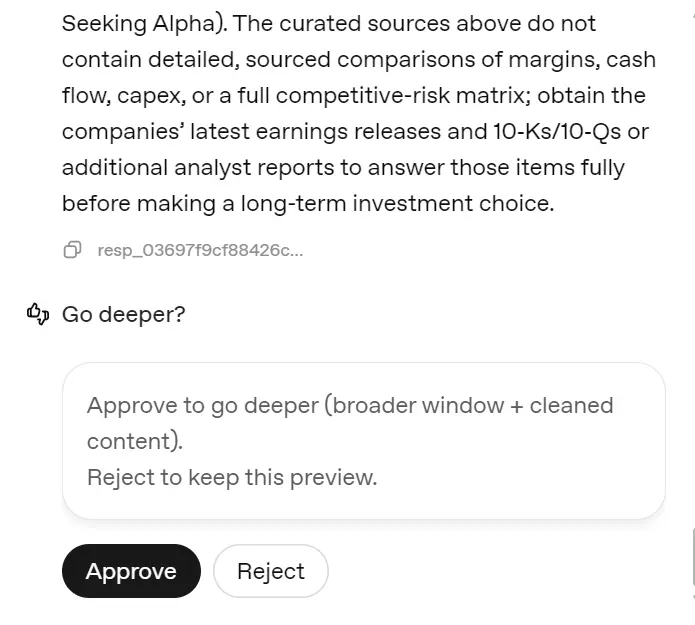 create a deep research report