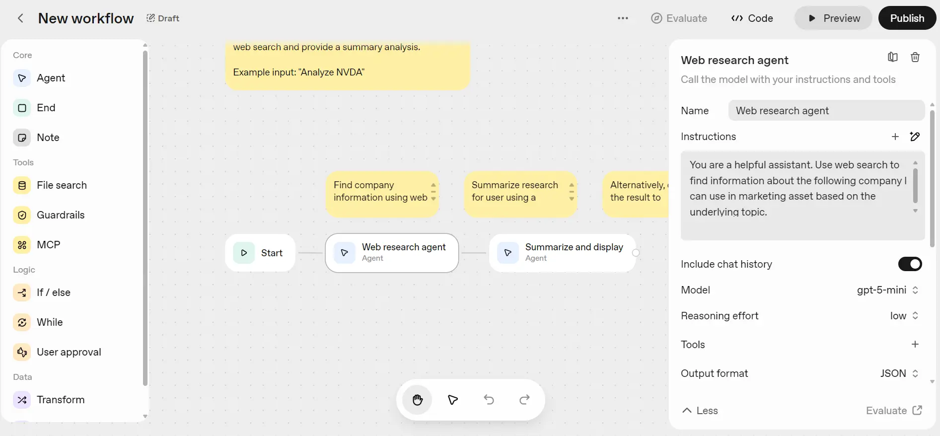 Data enrichment template