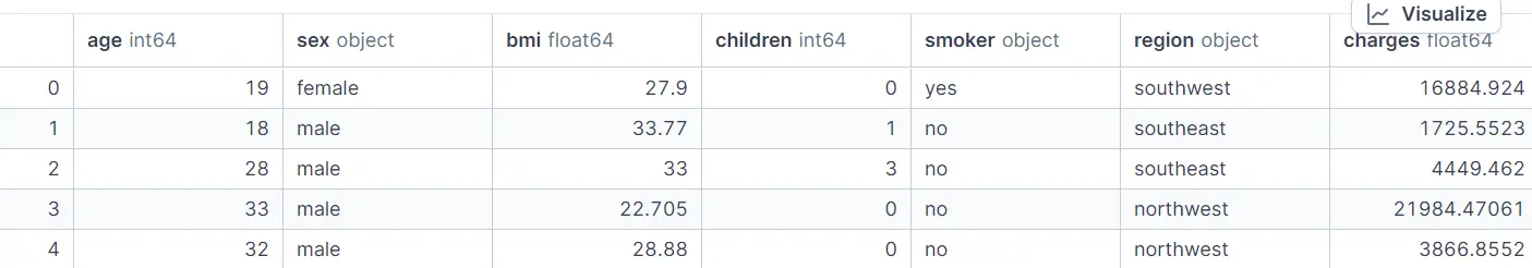 medical insurance dataset